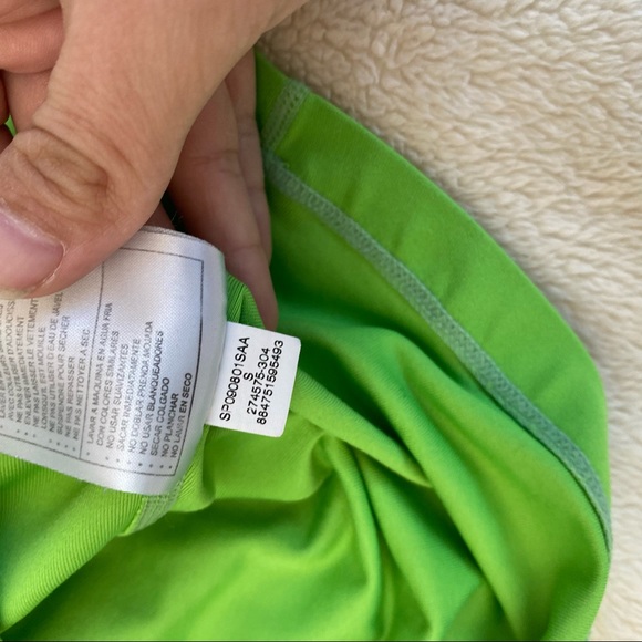 Vintage Nike grey tag razorback neon green tank top - Picture 3 of 3